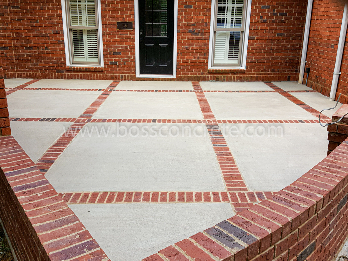 Concrete Patios in South Atlanta Metro Area - Boss Concrete