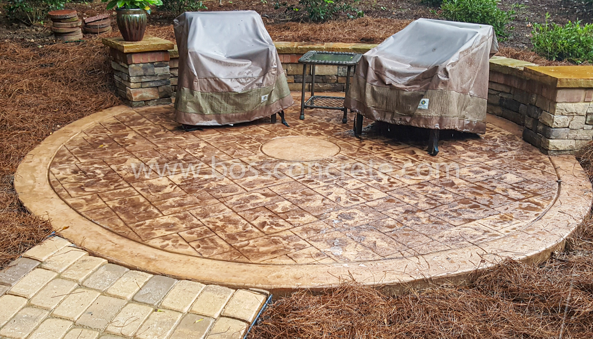 Concrete Patios in South Atlanta Metro Area - Boss Concrete