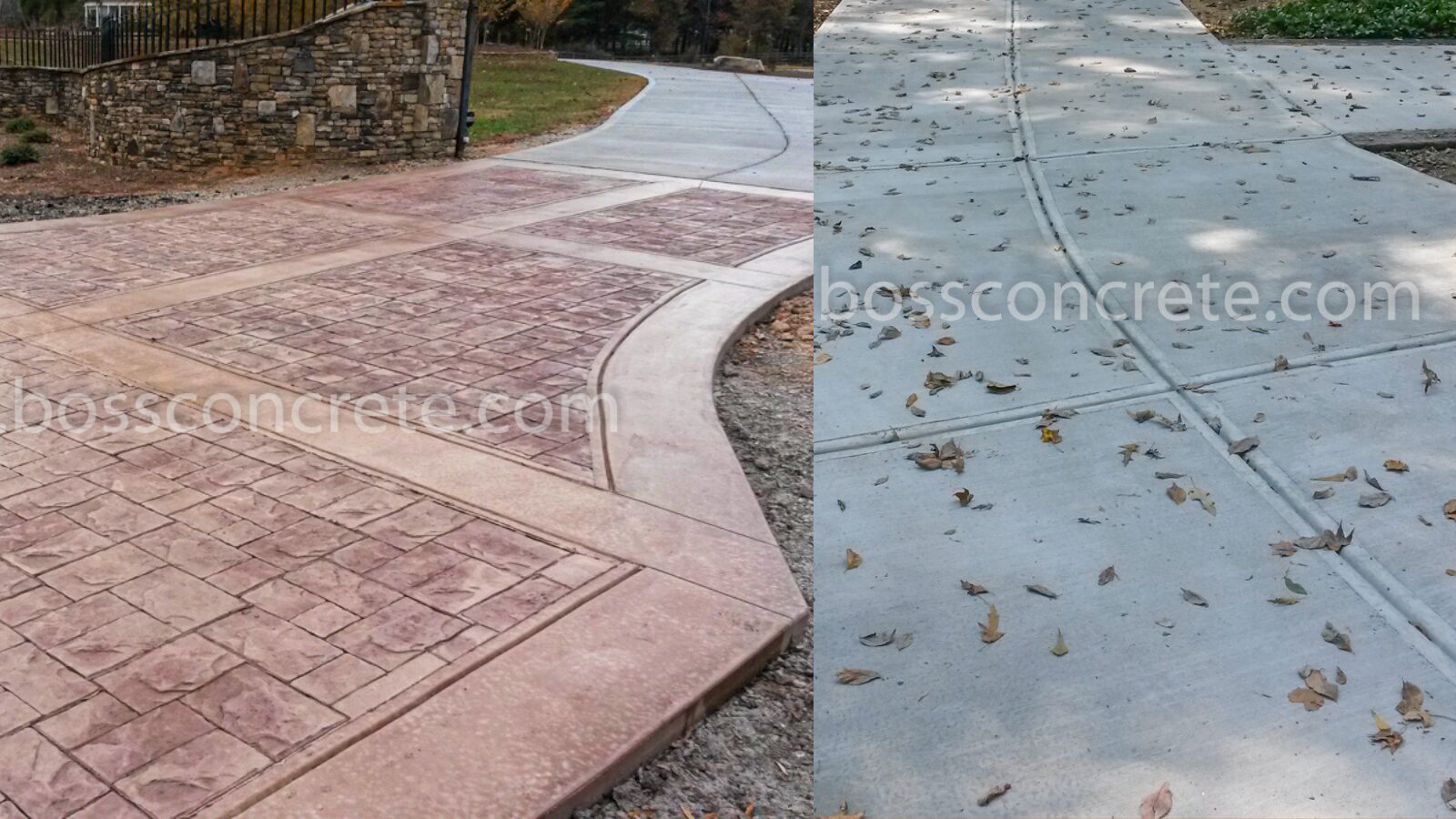 Stamped vs. Regular Concrete: Pros and Cons for Your Driveway